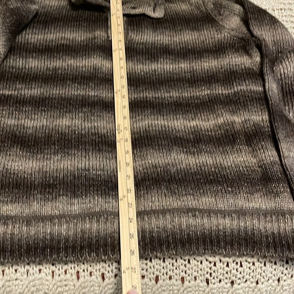 G.H. Bass &Co 1/4 Button pullover Sweater cross stitch elbows Men’s Sz XL hombre - Picture 6 of 15